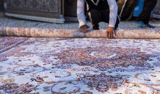 روش اصولی لول کردن قالی در قالیشویی ساوه